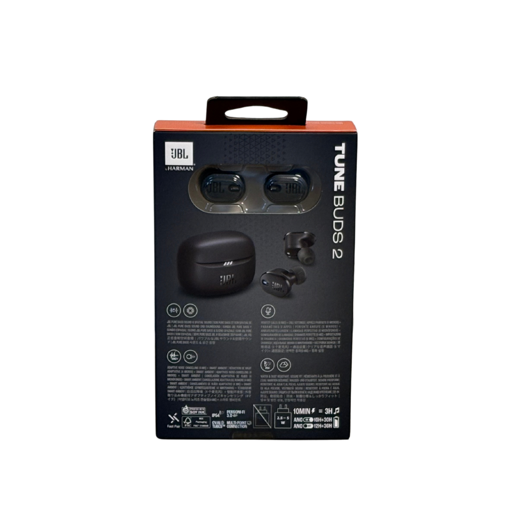 JBL Tune Buds 2, Kabellose Bluetooth-In-Ear-Ohrhörer mit Noise-Cancelling