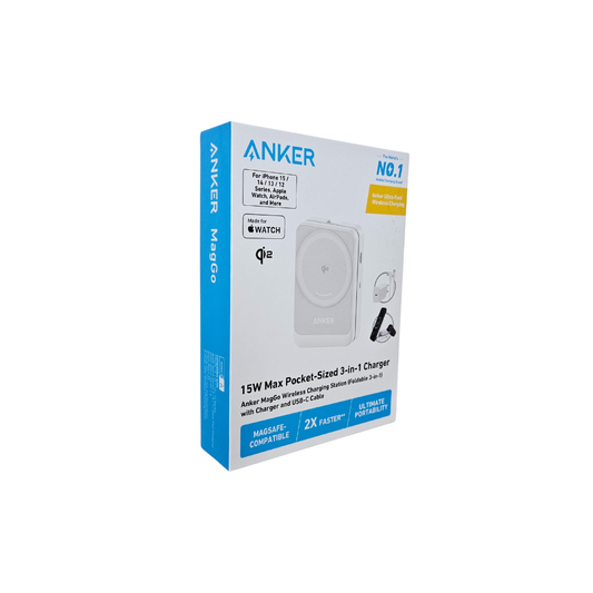 Anker MagGo Kabellose Ladestation - 3in1