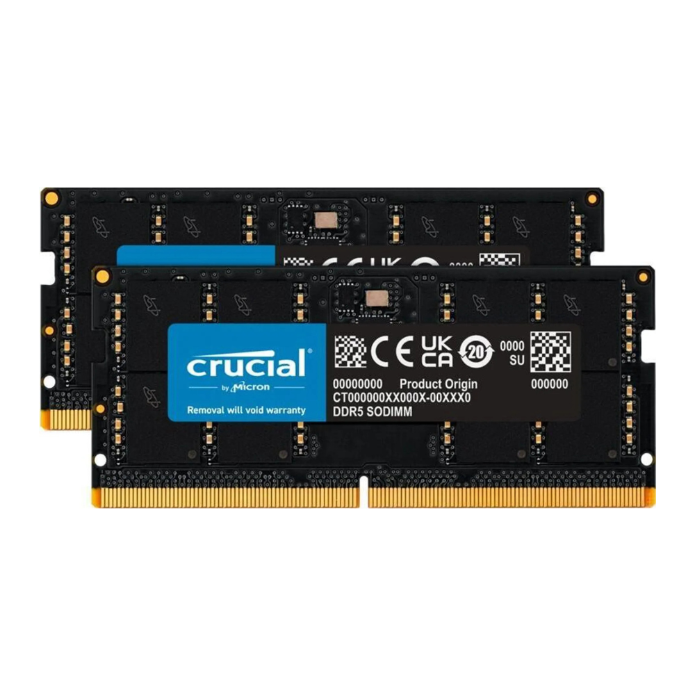 Crucial 128GB (2x64GB) Kit DDR5-5600 CL46
