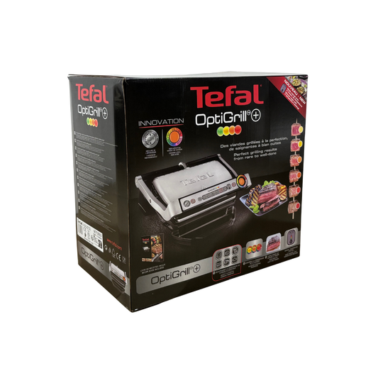 Tefal OptiGrill+ GC712D Kontaktgrill - Antihaft, 2000W, für 2-4 Personen