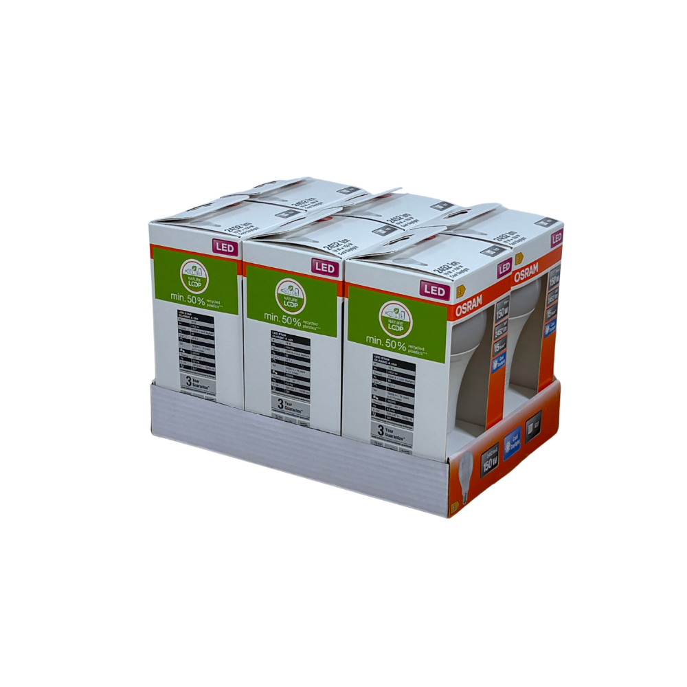 Osram A150 LED Star Classic Lampe - E27 2452 Lumen 6er-Pack