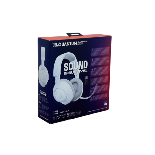 JBL Quantum 360 Gaming Headset Weiß