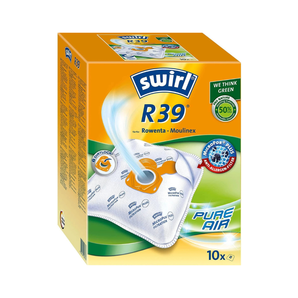 Swirl R 39 EcoPor Staubsaugerbeutel (10 Beutel)