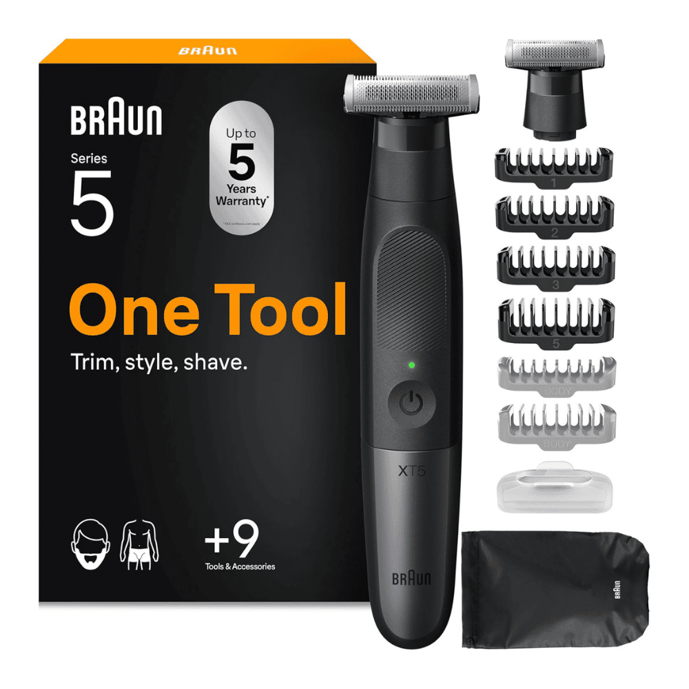 Braun Trimmer Series XT5 Herrenrasierer Elektrisch - Grau