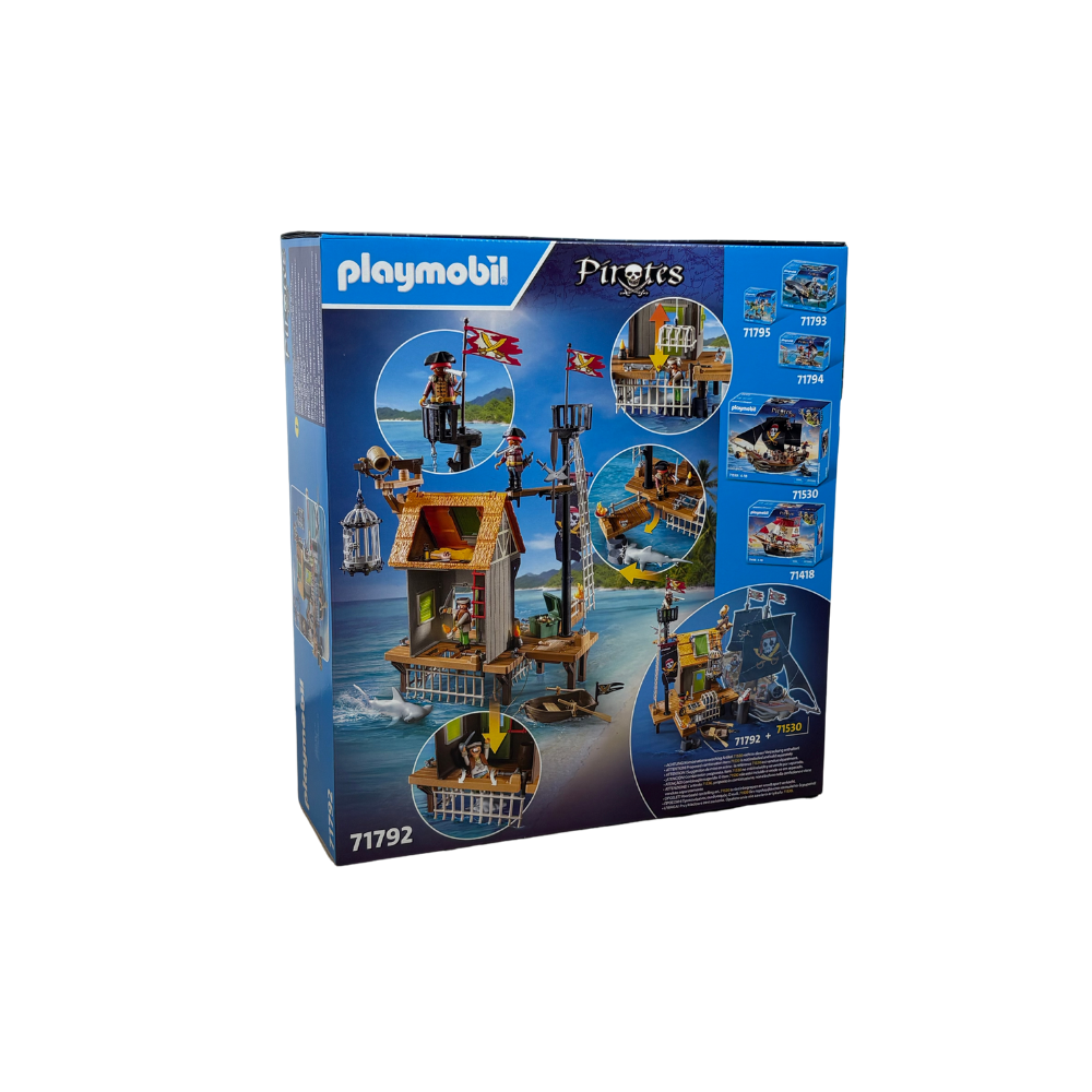 Playmobil Pirates 71792 - Piratenhafen mit Seeräubergefängnis