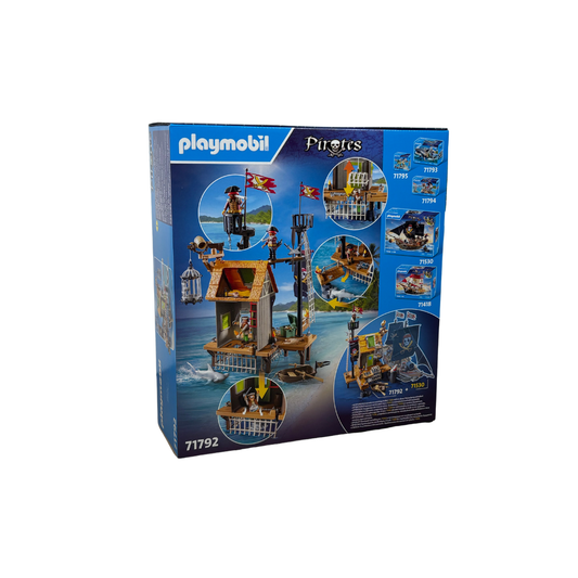 Playmobil Pirates 71792 - Piratenhafen mit Seeräubergefängnis