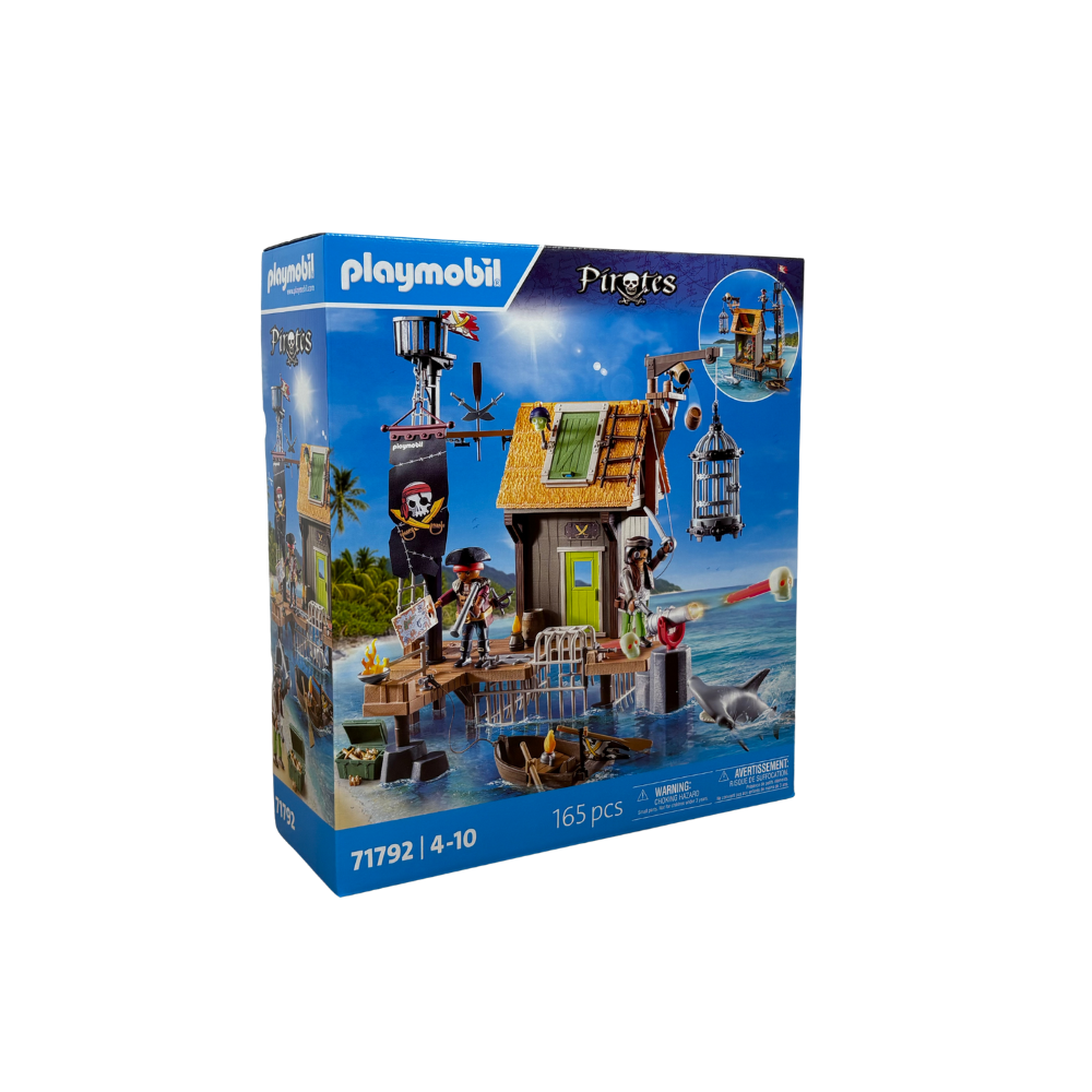 Playmobil Pirates 71792 - Piratenhafen mit Seeräubergefängnis