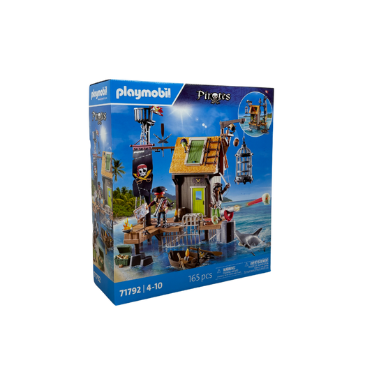 Playmobil Pirates 71792 - Piratenhafen mit Seeräubergefängnis