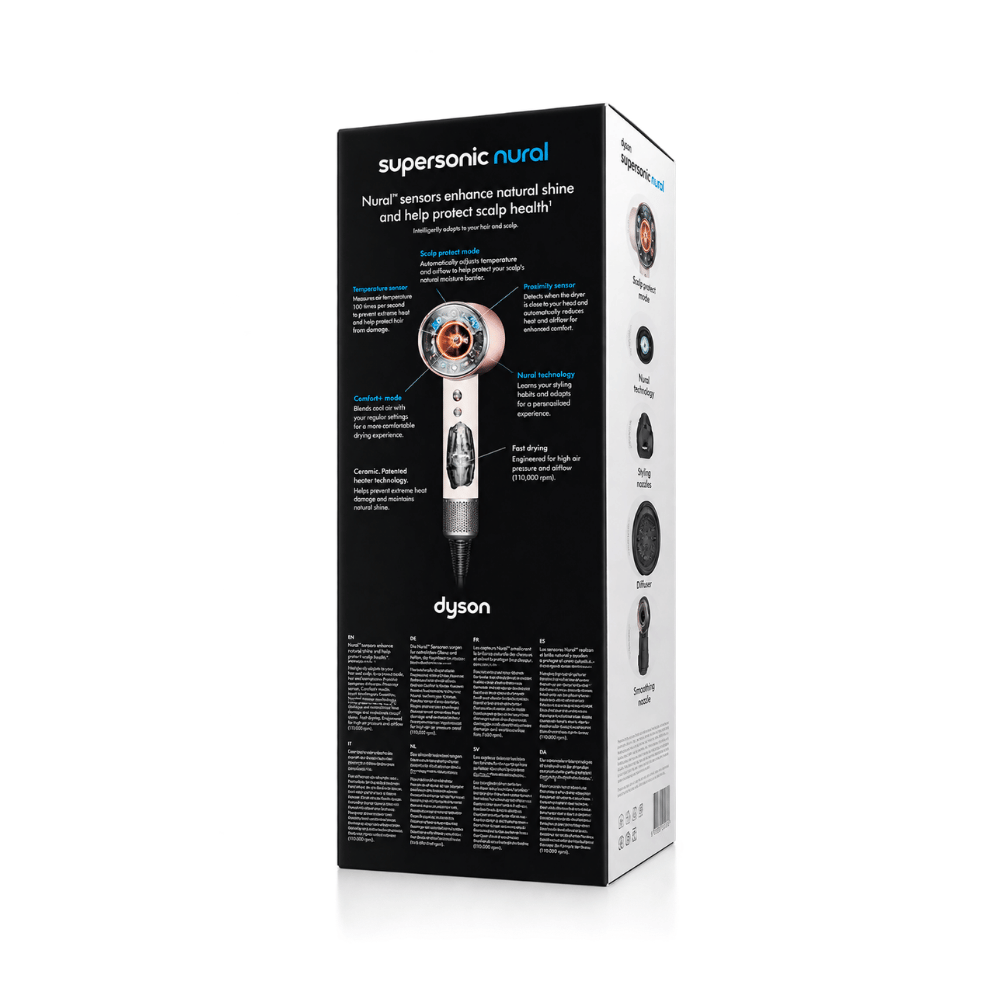 Dyson Supersonic Nural Straight + Wavy Ceramic - Pink/Roségold
