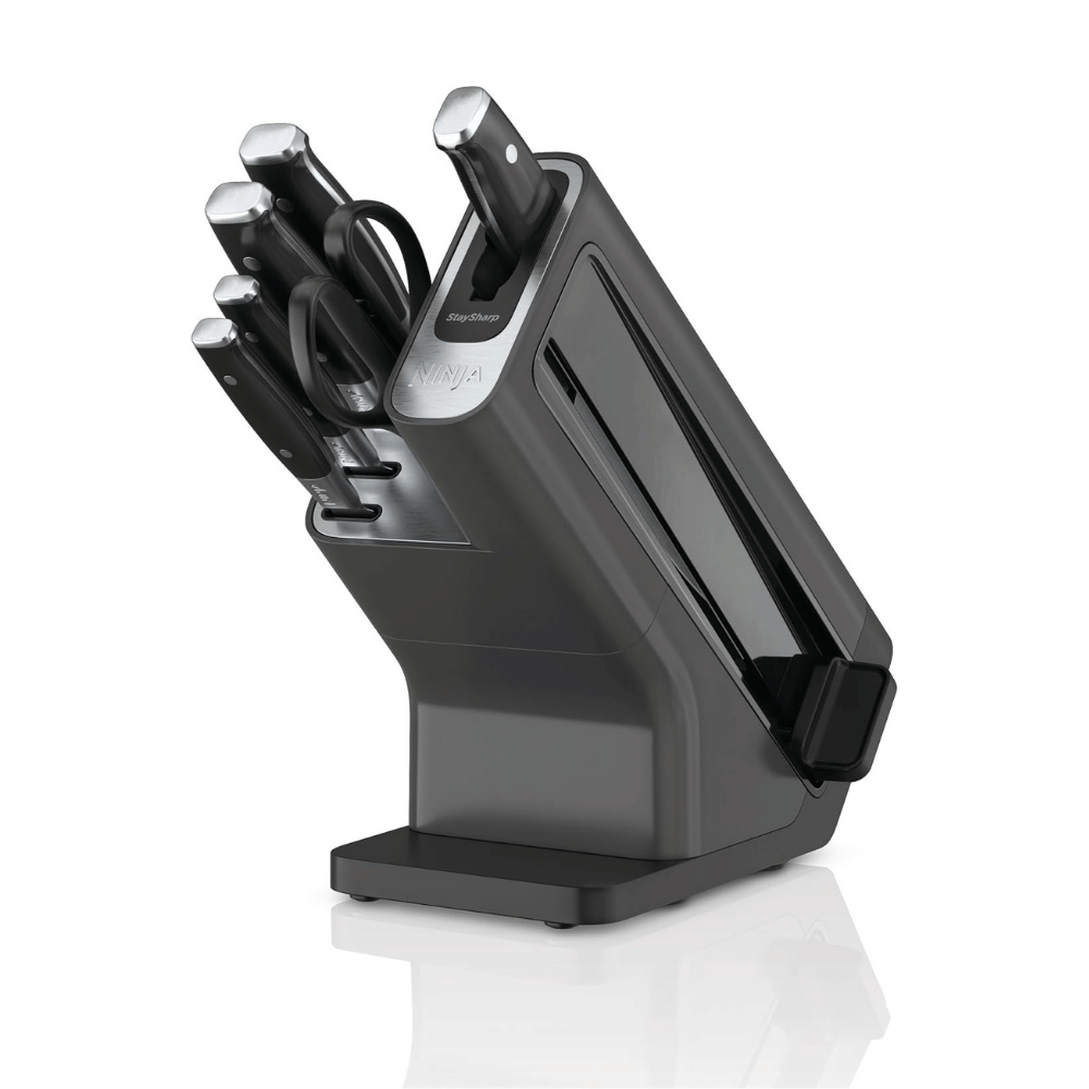 Ninja Foodi StaySharp-Messerblock 6-teilig - silber/schwarz
