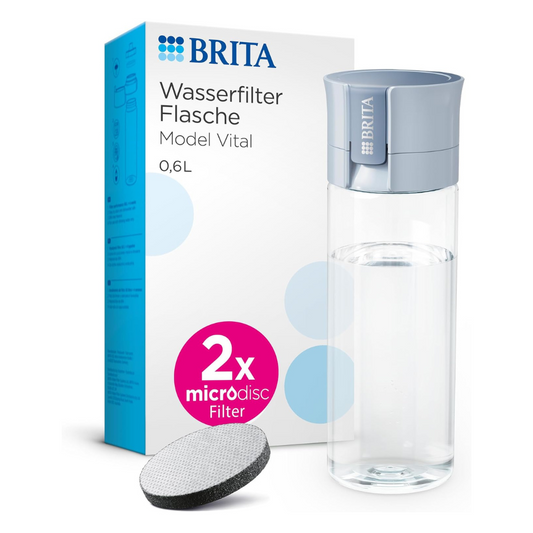 Brita Fill & Go Vital lightblue inkl. 2 MicroDisc