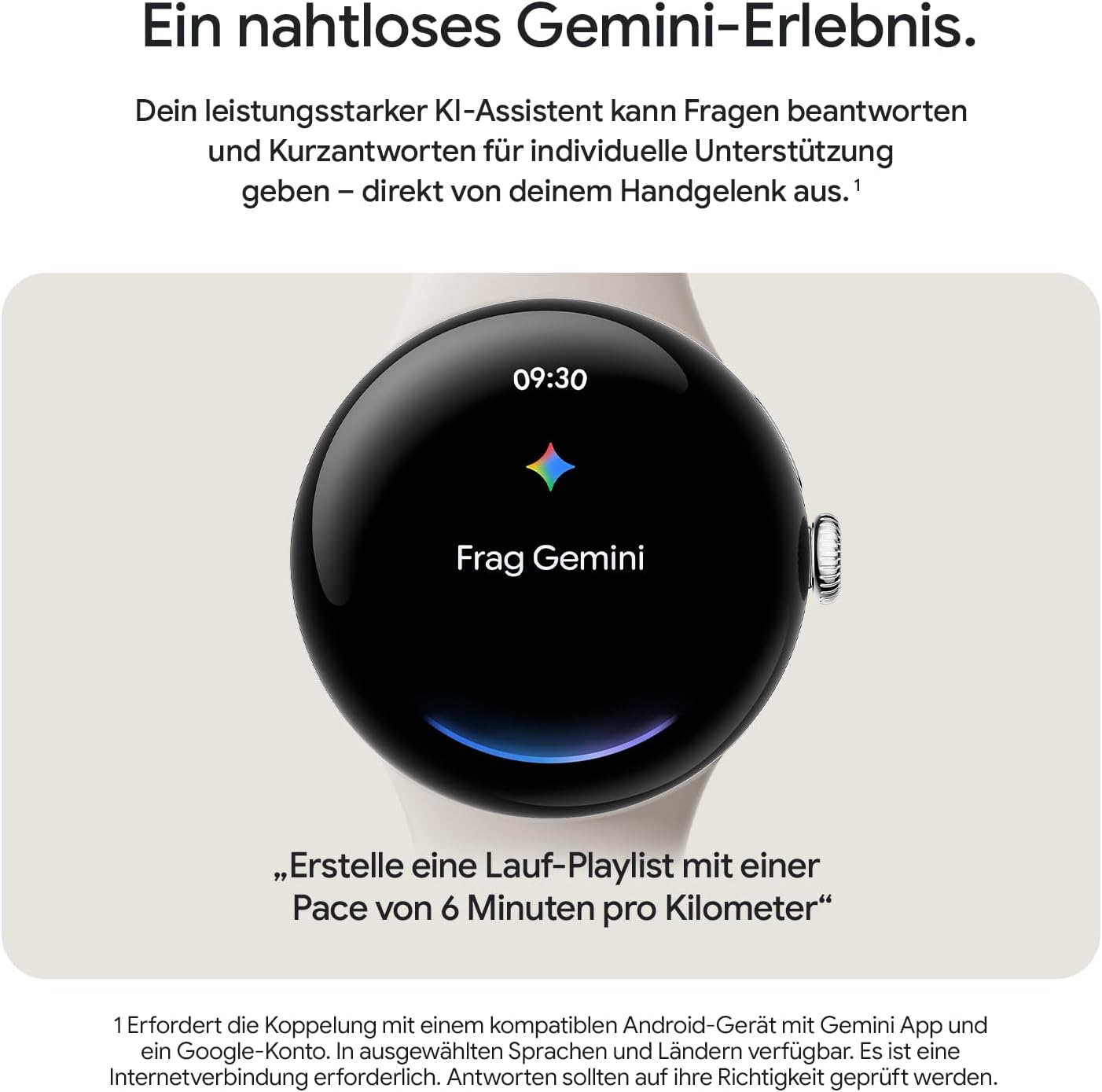 Google Pixel Watch 3 41mm 4G Matte Black Sportarmband Obsidian