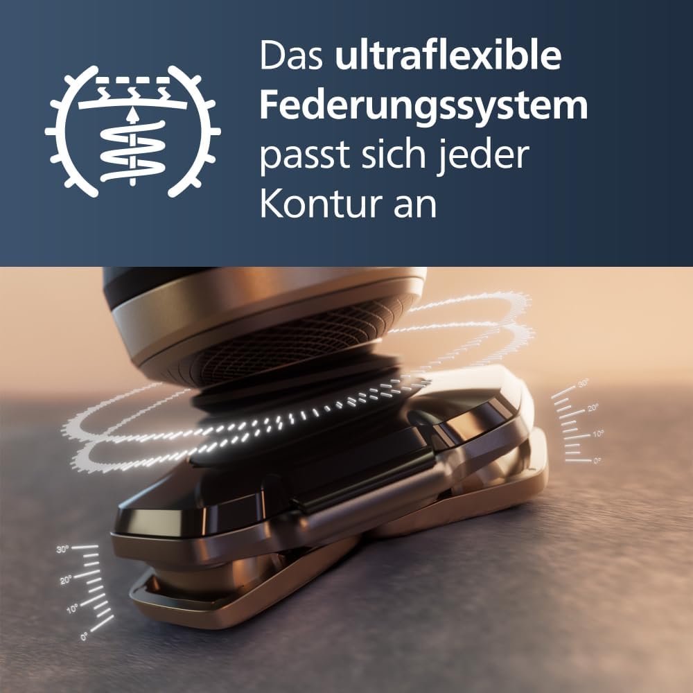 Philips SP9885/35 Nass- und Trockenrasierer Serie 9000