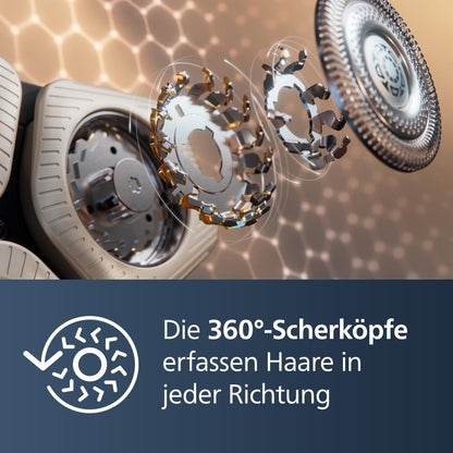 Philips SP9885/35 Nass- und Trockenrasierer Serie 9000