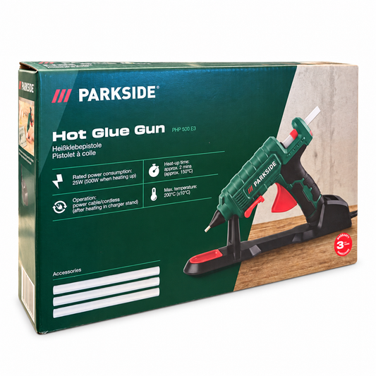 Parkside Heißklebepistole PHP 500 E3 Klebepistole Heißkleber