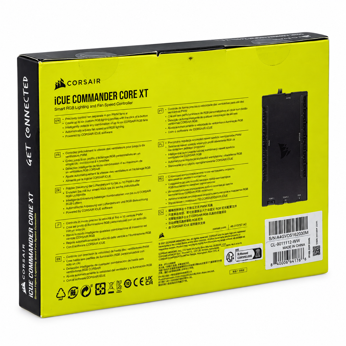 Corsair iCUE Commander CORE XT - Lüfter LED-Steuerung