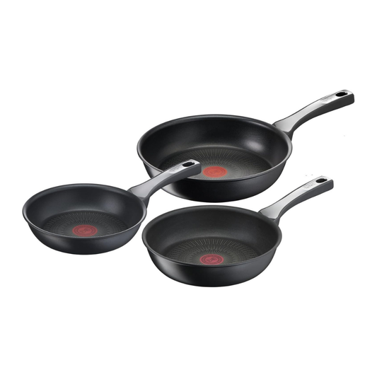 Tefal Unlimited On Pfannenset 3er Set, 20 cm, 24 cm, 28 cm