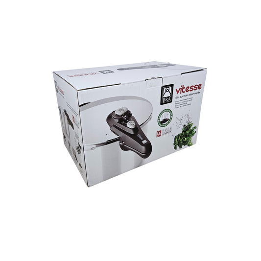 BRA Vitesse | 9-Liter-Express-Topf aus Edelstahl 18/10