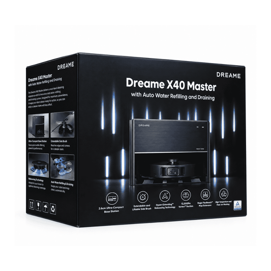 Dreame X40 Master Staubsauger Roboter - Schwarz