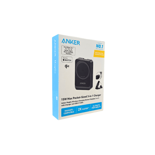 Anker MagGo Kabellose Ladestation - 3in1