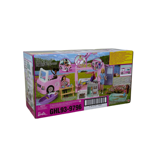 Barbie 3-in-1 Super Abenteuer-Camper
