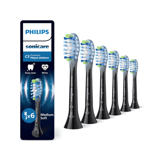 Philips C3 Plaque Defense 6x Ersatzbürsten - HX9046/88