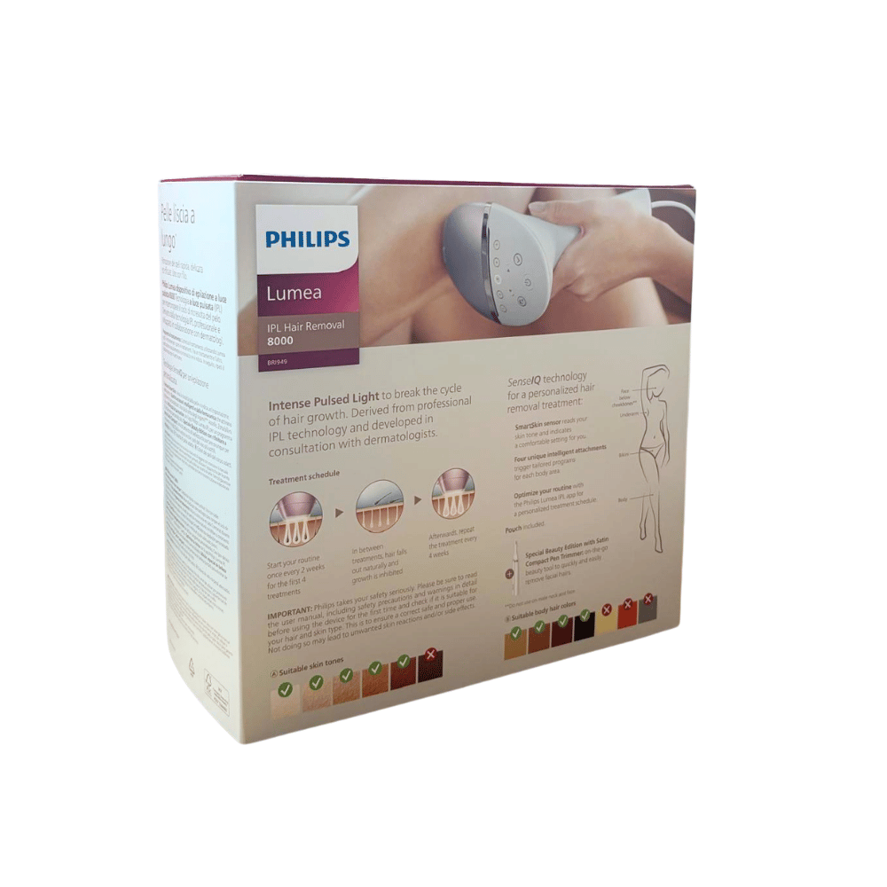 Philips Lumea IPL 8000 Series - IPL Haarentferner BRI949/00